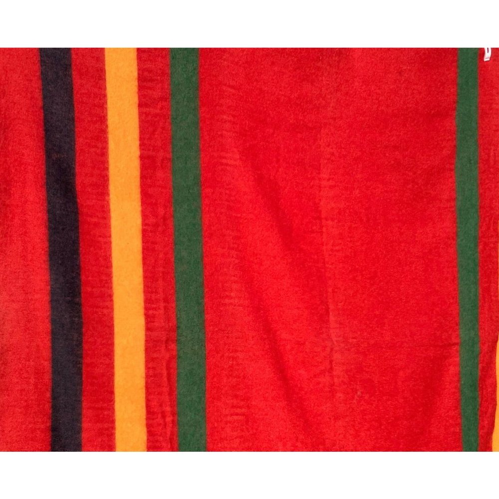 Vintage Red Wool Blanket